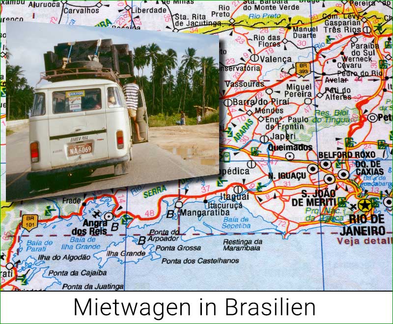 Mietwagen in Brasilien